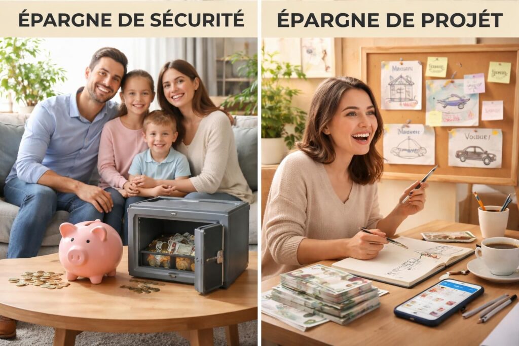 découvrez la différence essentielle entre l'épargne de sécurité et l'épargne de projet pour mieux gérer vos finances personnelles et atteindre vos objectifs.