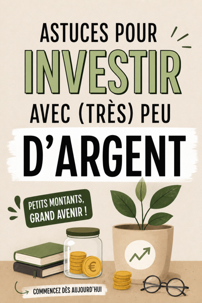 Femme réfléchissant à des options d'investissement avec peu d'argent.