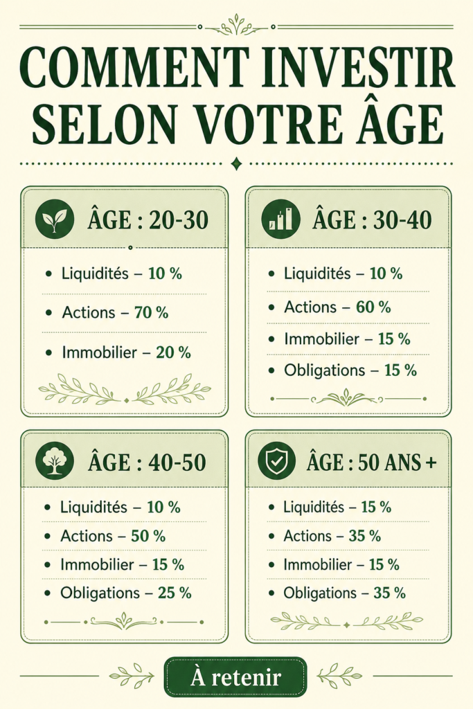 Femme mature consultant des documents financiers pour investir selon son âge.