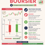 Femme examinant un graphique boursier sur un ordinateur, intéressante par le monde de la finance.
