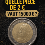 Image d'une pièce de 2 euros rare qui pourrait valoir jusqu'à 15 000 euros.