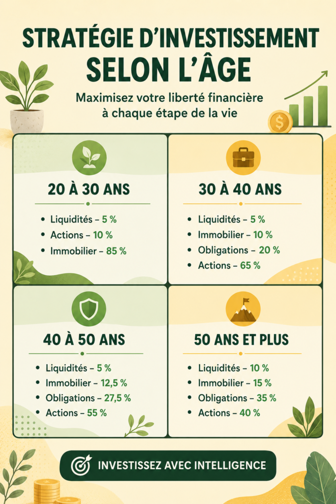 Femme d'âge moyen réfléchissant à ses options d'investissement avec des graphiques financiers en arrière-plan.