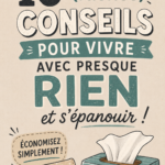Femme souriante consultant des astuces pour économiser de l'argent au quotidien.