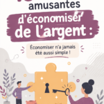 Image illustrant des astuces amusantes pour économiser de l'argent au quotidien.