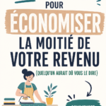 Femme regardant une liste d'astuces pour économiser de l'argent.