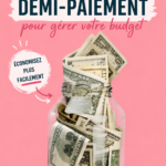 Femme appliquant la méthode du budget à deux paiements pour mieux gérer ses finances.