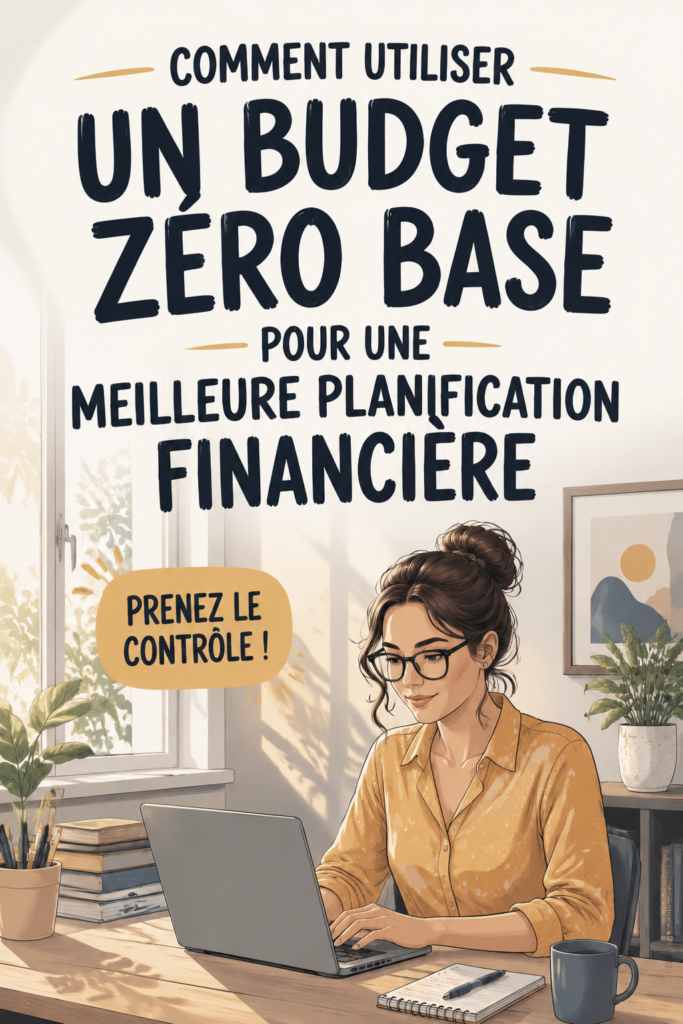 Femme tenant un carnet où elle utilise un budget à zéro basé pour gérer ses finances.