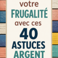 Femme examinant un budget sur son ordinateur, avec des notes de dépenses autour d'elle.