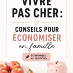 Une famille heureuse à la maison, pratiquant des méthodes économiques pour réduire les dépenses