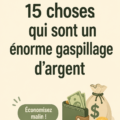Femme examinant ses finances et réfléchissant aux dépenses inutiles