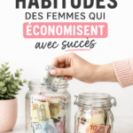 Femme souriante qui gère ses finances avec succès