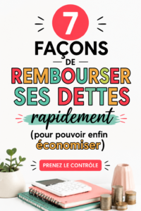 Femme réfléchissant à des solutions pour rembourser ses dettes rapidement