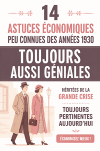Astuce frugale vintage inspirée des années 1930