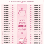 Femme souriante avec des économies représentant son défi d'épargne de 10 000 €