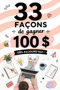 Femme souriante tenant des billets de banque, illustrant des idées pour gagner de l’argent.