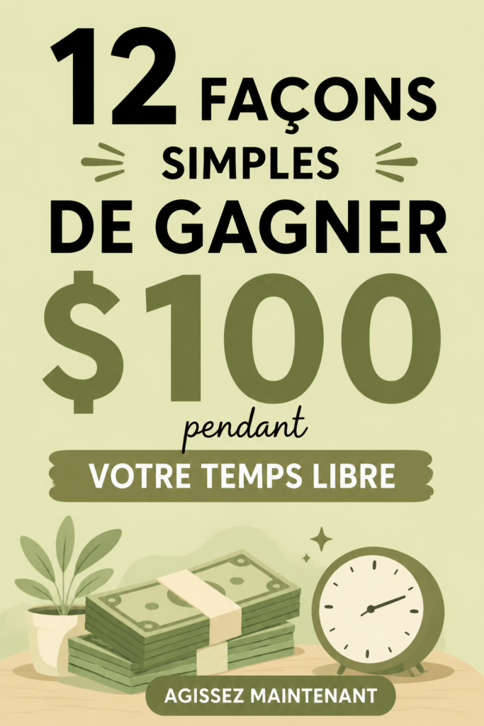Femme souriante travaillant sur un ordinateur à domicile pour gagner de l'argent