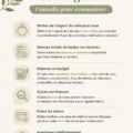 Femme charmante examinant son budget avec un ordinateur portable et un carnet de notes.