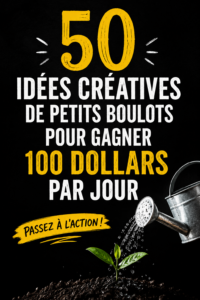 Femme souriante travaillant sur un projet de side hustle à domicile