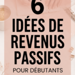 Femme d'une trentaine d'années, souriante, devant un ordinateur, explorant des idées de revenus passifs.