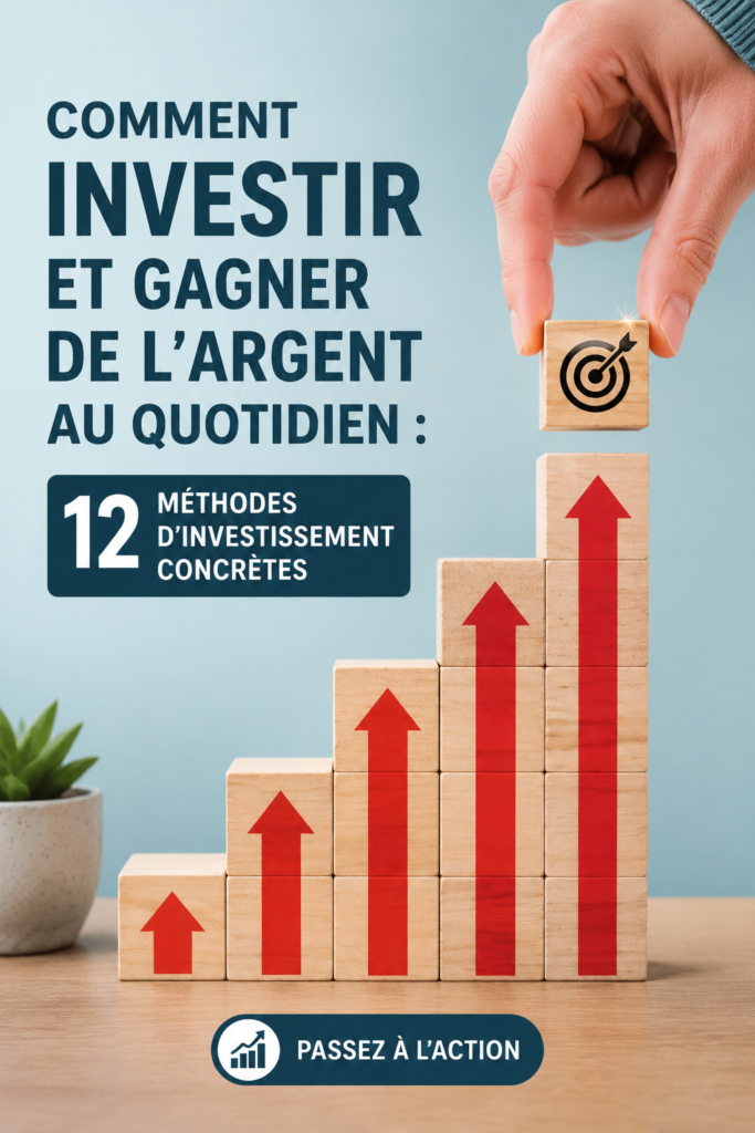Femme investissant tout en consultant son ordinateur portable.