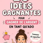 Femme souriante travaillant sur un projet à domicile, représentant des side hustles.