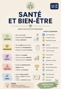 Femme heureuse en train de faire de l'exercice à la maison, représentant la santé et la forme physique.