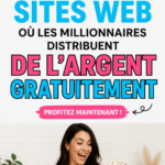 Plateformes internet montrant des opportunités de gains d'argent gratuits