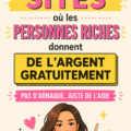 Capture d'écran d'un site légitime proposant de l'aide financière gratuite.