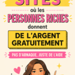 Capture d'écran d'un site légitime proposant de l'aide financière gratuite.