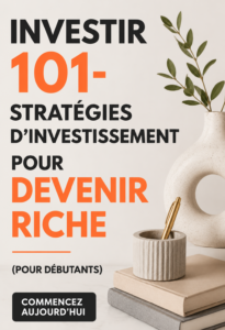 Femme regardant des graphiques d'investissement sur un ordinateur.