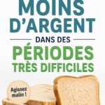 Femme réfléchissant à ses finances et à des moyens d'économiser de l'argent.