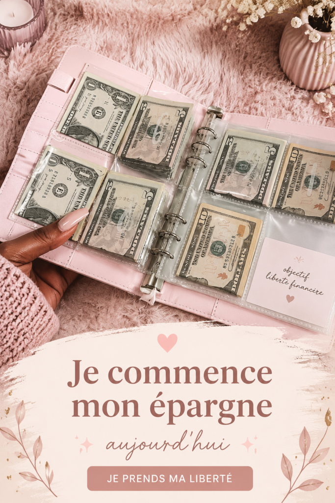 Femme souriante examinant son budget pour commencer à épargner