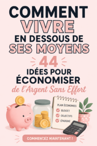 Femme souriante planifiant ses finances avec un budget et une tasse de café