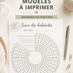 Des imprimables colorés et pratiques pour optimiser son quotidien