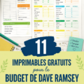 Femme utilisant un outil de budget sur son ordinateur avec des feuilles imprimer sur la table.