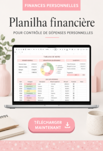 Femme d'âge moyen utilisant un tableur pour gérer ses finances personnelles.