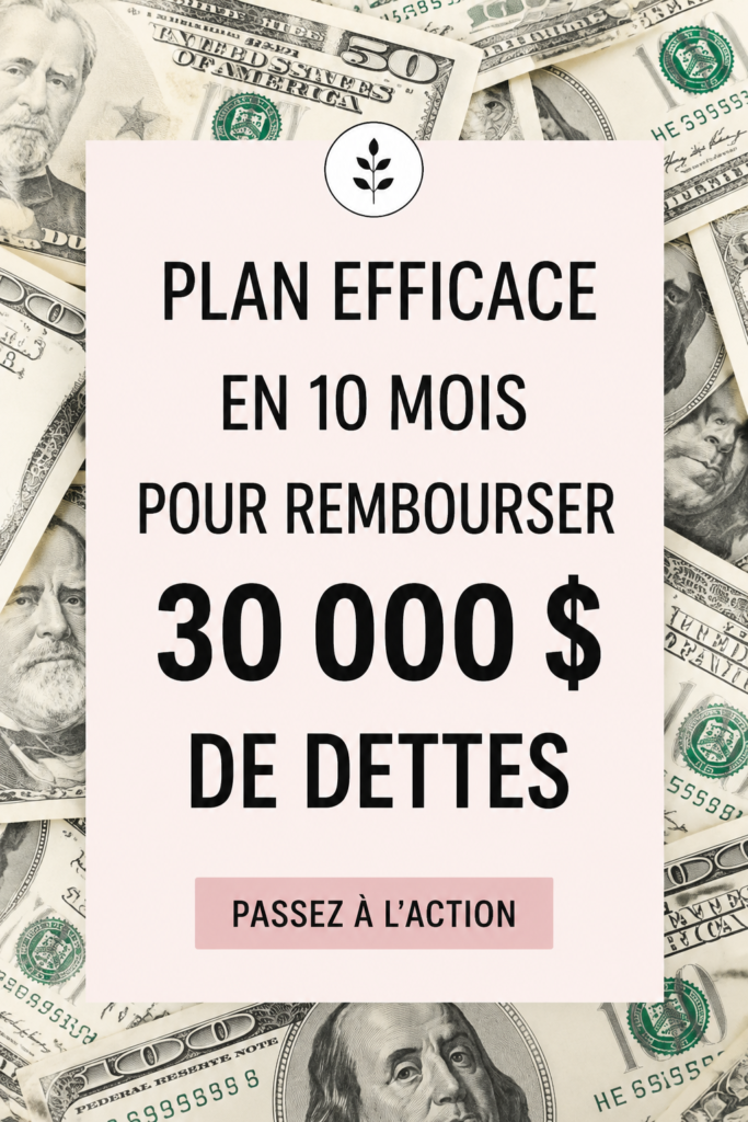 Femme souriante examinant ses finances et son plan de remboursement de dettes