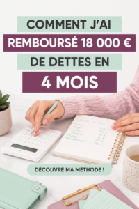Femme regardant des documents financiers et réfléchissant à son plan de remboursement de dettes.