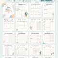 Modèles de bullet journal gratuits et imprimables, adaptés à la gestion quotidienne et financière.
