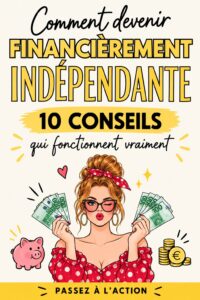 Femme examinant ses finances pour l'indépendance financière
