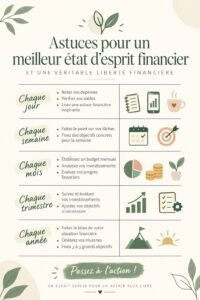 Femme réfléchissant à ses finances personnelles avec un carnet et un stylo