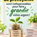 Femme en train de gérer ses finances avec des documents et un ordinateur sur la table.