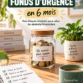 Femme souriante utilisant une calculatrice pour planifier son fonds d'urgence.
