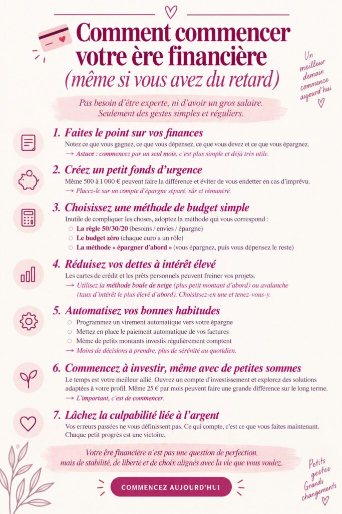 Femme souriante réfléchissant à ses finances personnelles dans un environnement chaleureux.