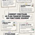 Une femme jeune planifiant son budget avec un ordinateur et des documents financiers.