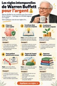 Portrait de Warren Buffett, expert en finances et investissements