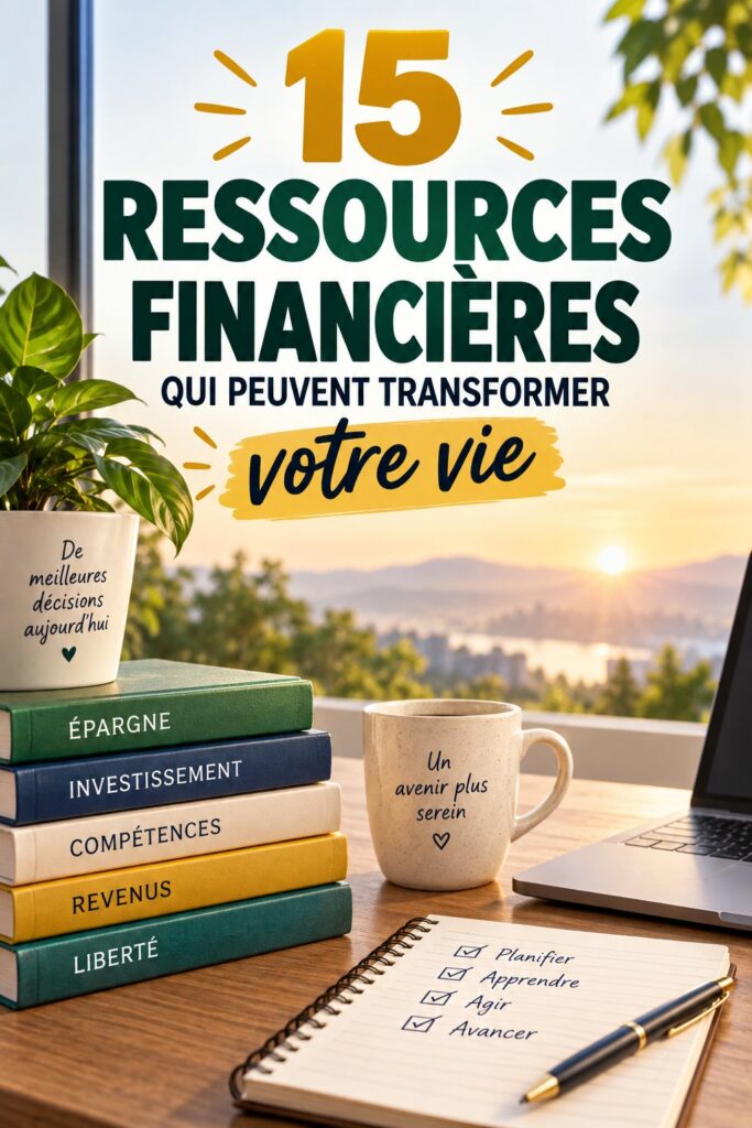 Une femme souriante utilisant une application de gestion financière sur son téléphone