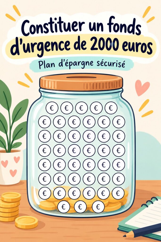 Femme regardant son budget pour créer un fonds d'urgence de 2000 euros.