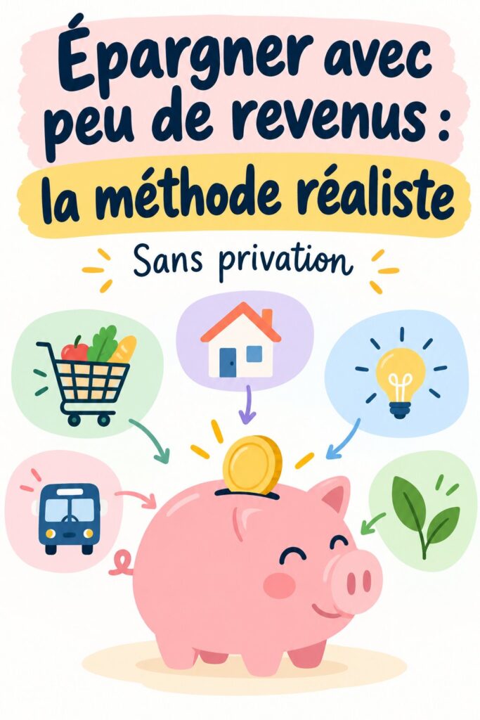Femme heureuse regardant ses économies sur un bureau