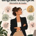 Femme d'affaires confiante dans un environnement professionnel, reflétant une mentalité de leader